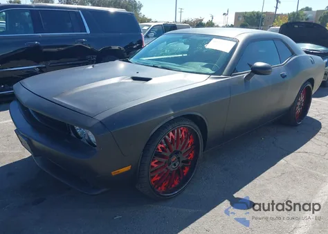 2013 Dodge Challenger Sxt из США, поврежденный, VIN 2C3CDYAG7DH536235